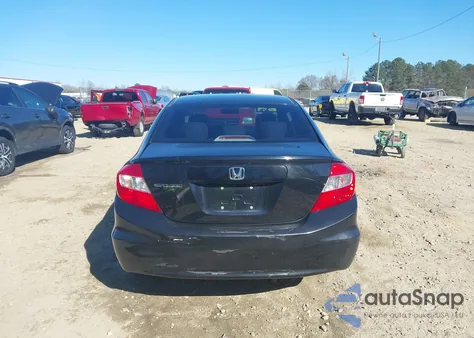 2012 Honda Civic Lx z USA, uszkodzony, nr VIN 2HGFB2F59CH307249